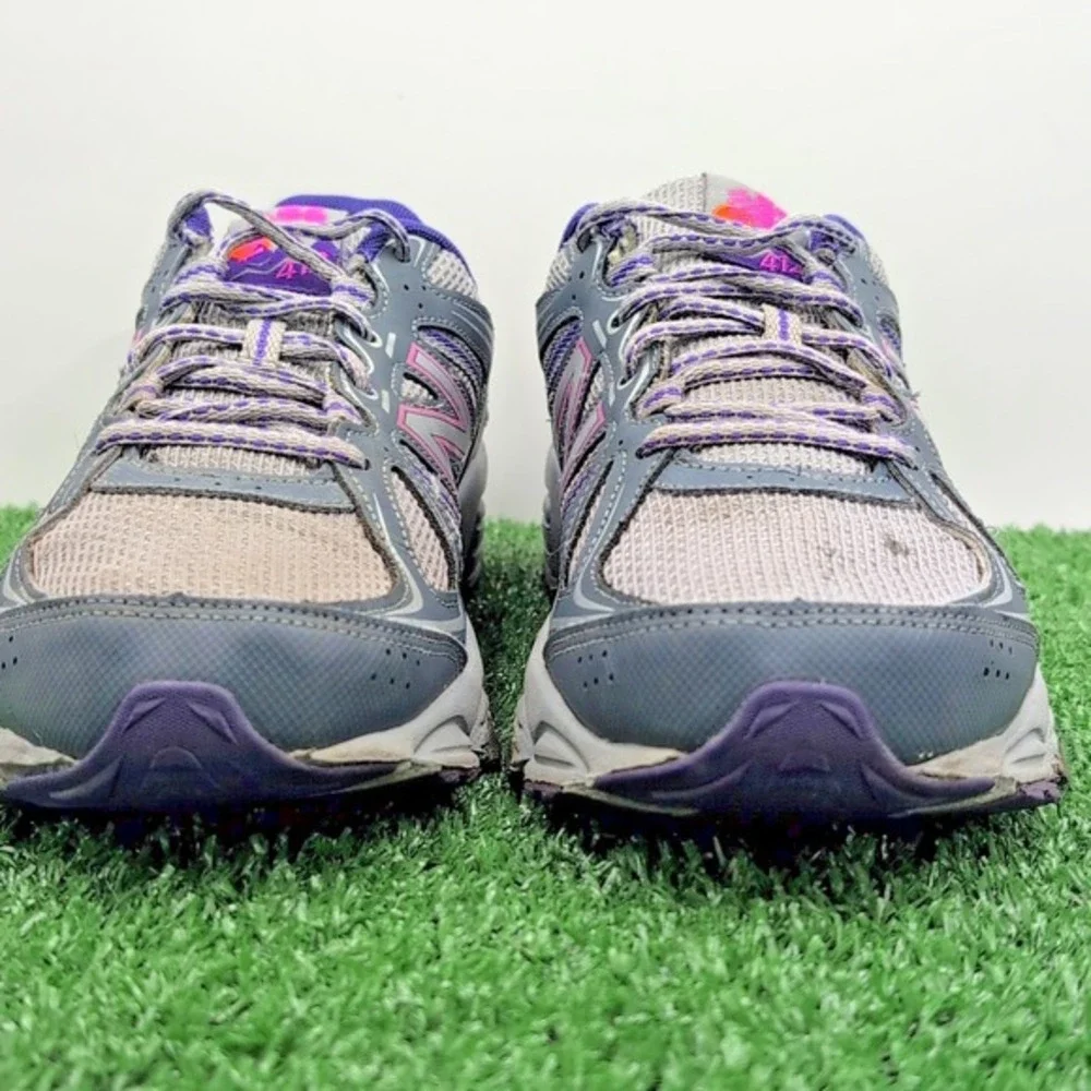 New Balance 412 v2 Shoes Women's 10 Gray Purple‎ Athletic Running Trail Sneakers